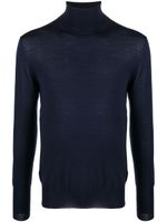 PT Torino pull en maille à col roulé - Bleu
