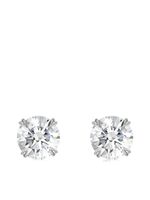 Pragnell puces d'oreilles Windsor en or blanc 18ct à diamant - Argent