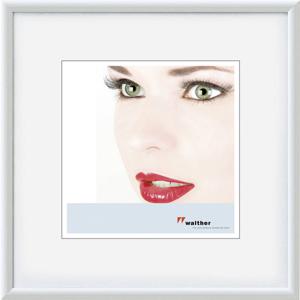 walther+ design KW440H Wissellijst Papierformaat: 40 x 40 cm Wit