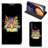 Samsung Galaxy A60 Magnet Case Cat Color