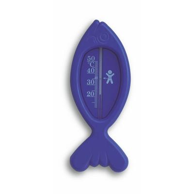 Bad thermometer - vis - blauw - kunststof - analoog - baby en kind