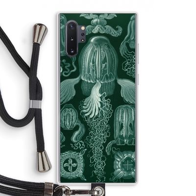 Haeckel Cubomedusae: Samsung Galaxy Note 10 Plus Transparant Hoesje met koord