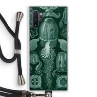 Haeckel Cubomedusae: Samsung Galaxy Note 10 Plus Transparant Hoesje met koord