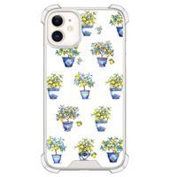 iPhone 11 siliconen shockproof hoesje - Lemon trees - thumbnail