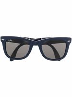 Ray-Ban lunettes de soleil Folding Wayfarer - Bleu