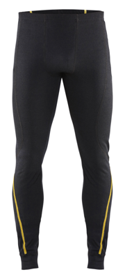 Blåkläder FR Lange Onderbroek 78% merino 18891075 | Zwart | Maat M - 7330509655825