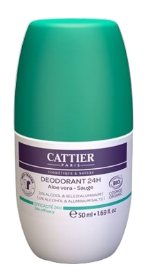 Cattier Deodorant 24H Aloë Vera 0% Alcohol
