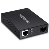 Converter/adapter Trendnet TFC-PGSFP Zwart