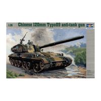 Trumpeter 1/35 Chinese 120mm Type 89 anti-tank gun - thumbnail
