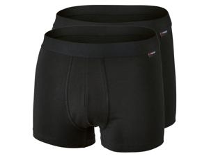 PARKSIDE 2 heren boxers (L, Zwart)