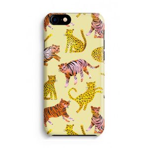 Cute Tigers and Leopards: Volledig Geprint iPhone 7 Hoesje