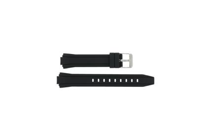 Horlogeband Calypso K5739-3 Kunststof/Plastic Zwart 15mm
