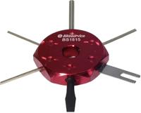 Bikeservice ontgrendelgereedschap "6 in 1" montgwrkz 6in1 plug-in v red