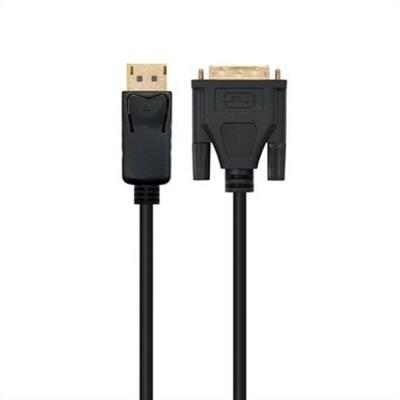 DisplayPort naar DVI Converter Ewent EC1440 Zwart - Maat: 1,8 m