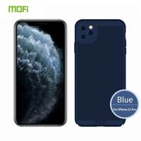 Voor iPhone 11 Pro MOFI ademend PC Ultra-Thin all-inclusive beschermhoes (blauw)