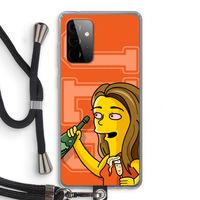 Jamie Lee Simpson: Samsung Galaxy A72 5G Transparant Hoesje met koord