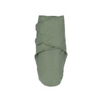 Meyco Swaddle inbakerdoek Uni Forest Green Maat