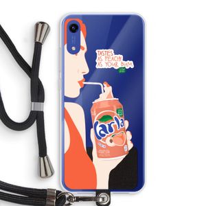 Peach please!: Honor Play 8A Transparant Hoesje met koord