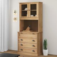 Hoge kast VIGO 80x40x176 cm massief grenenhout