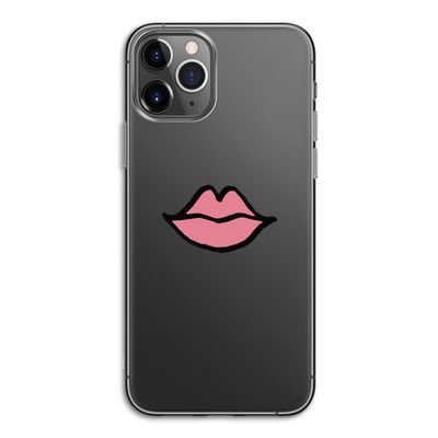 Kusje: iPhone 11 Pro Transparant Hoesje