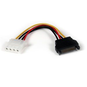 StarTech.com 15cm SATA naar LP4 Verloopkabel Voeding F/M