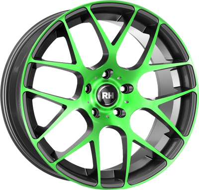 RH ALURAD NBU Race Groen gepolijst RH ALURAD NBU Race Groen gepolijst