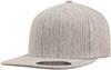 Flexfit FX6277FV Flexfit Flat Visor - Heather Grey - S/M