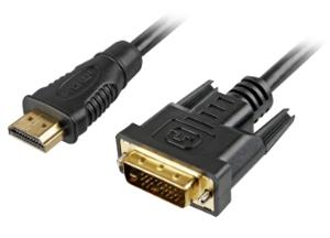 Sharkoon HDMI > DVI-D adapter 2 meter, Dual-Link