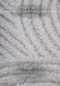 Hanse Home - Elle Decoration Gallery High Pile Rug Chappe Cream White - 80x120 cm