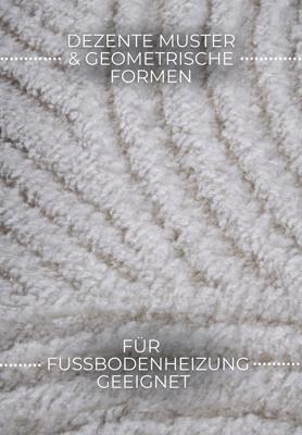Hanse Home - Elle Decoration Gallery High Pile Rug Chappe Cream White - 80x120 cm