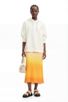 Oversized sweatshirt palmboom - WHITE - M