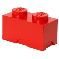 Lego - Opbergbox Brick 2 - Polypropyleen - Rood - thumbnail