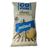 Chips naturel gezouten bio 125 Gram