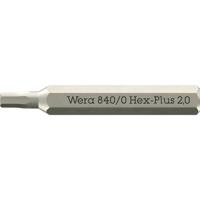 Wera 840 Micro Inbus-bit 2.0 mm 1 stuk(s)