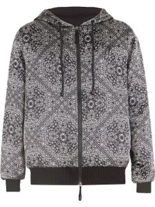 Giuseppe Zanotti veste à motif cachemire - Noir