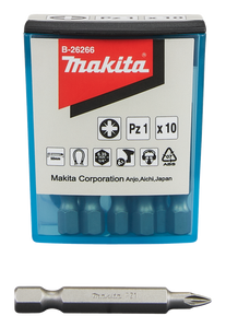 Makita Accessoires Schroefbit PZ1x50mm - B-26266 B-26266