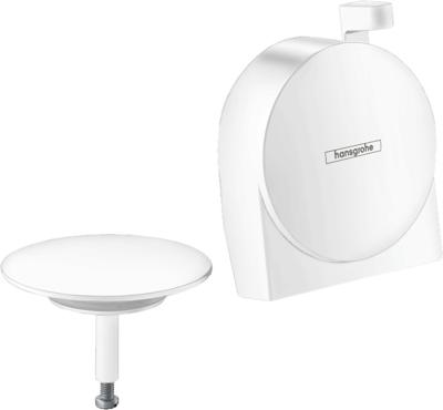 Hansgrohe Exafill S afbouwdeel S badvul-, overloop- en afvoergarnituur, mat wit