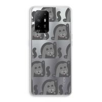 Cats: Oppo A95 5G Transparant Hoesje