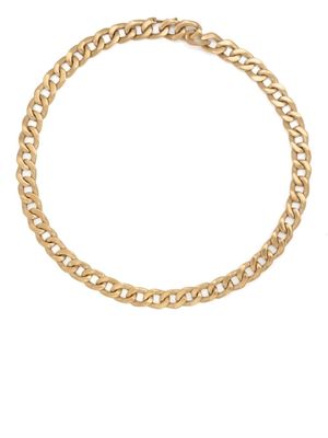 Maison Margiela collier à détail de chaîne - Or