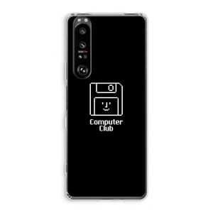 Hello: Sony Xperia 1 III Transparant Hoesje