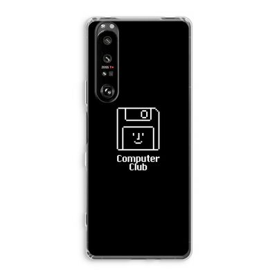 Hello: Sony Xperia 1 III Transparant Hoesje
