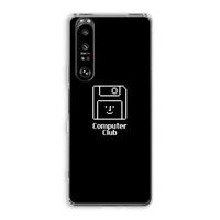 Hello: Sony Xperia 1 III Transparant Hoesje