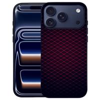 Apple iPhone 17 Pro Max Telefoonhoesje Geruit Rood | TPU Case | Met Slank Lichtgewicht Design En Schokabsorptie