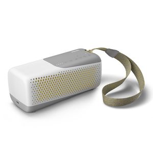 Dankzij de draagbare Bluetooth®-luidsprekers Philips Wireless speaker Wit