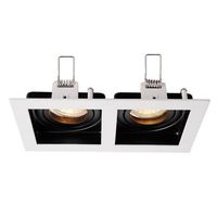 Deko Light Algol II 110004 Plafondinbouwring LED, Halogeen GU5.3, MR16 35 W Signaalwit (RAL 9003) - thumbnail