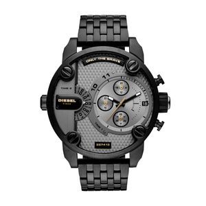 Horlogeband Diesel DZ7410 Staal Zwart 24mm