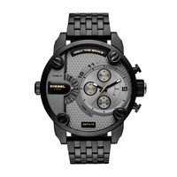 Horlogeband Diesel DZ7410 Staal Zwart 24mm