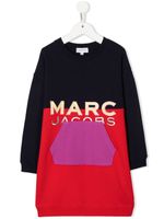 Marc Jacobs Kids robe-sweat à logo brodé - Rouge