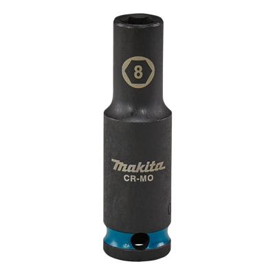Makita E-16259 Impact Black Krachtdop 3/8" lang | 8 mm