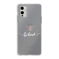 Be(e) kind: OnePlus 9 Transparant Hoesje